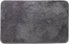 Sealskin Angora - Tapis de bain 60x90 cm - Polyester - Gris foncé