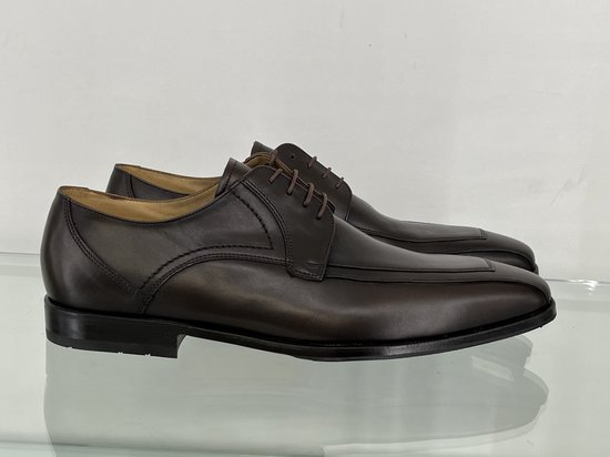 Emilio Salvatini leren heren veter blauw