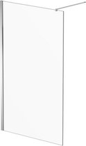 Saniclass Bellini douchewand – Inloopdouche - 120x200cm – Chroom hoogglans