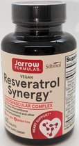 Resveratrol Synergy 200mg  60 tabs - 90% transresveratrol, druivepit, druivenschil, groene thee & quercetine | Jarrow Formulas
