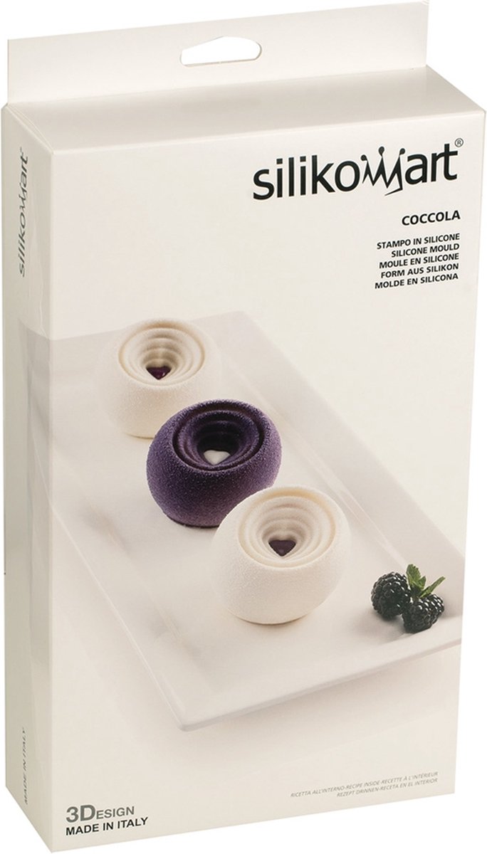 COCCOLA - SILICONE MOULD N. 6 Ø70 H 55 MM