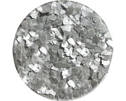 Crystal Candy Silver Moon Eetbare Cake Vlokken 7g