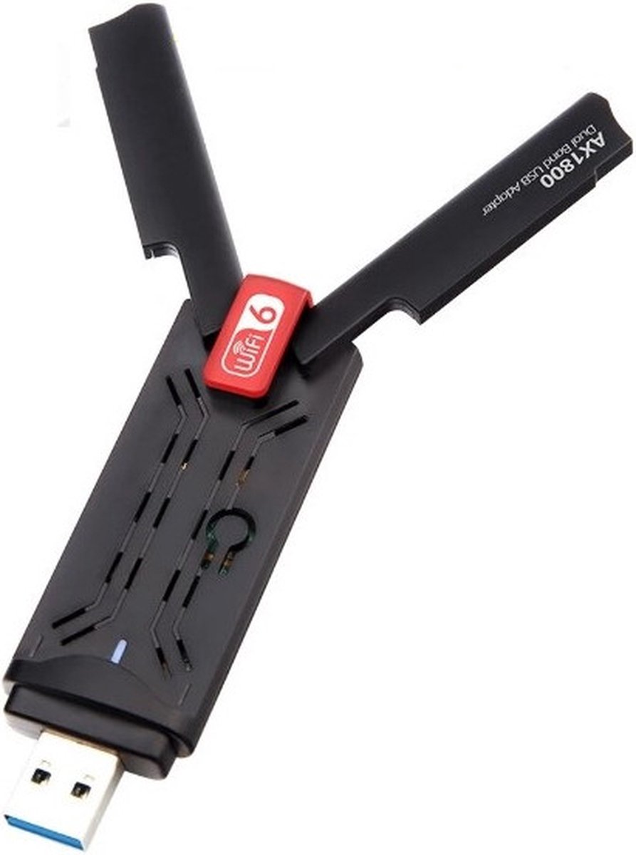 Adaptateur USB WiFi 6 sans fil DrPhone W12 - 1800Mbps - Usb 3.0 - 802.11ax  Dual Band