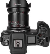 7artisans - Cameralens - 9mm F5.6 Canon (EOS-R vatting) Full Frame, zwart