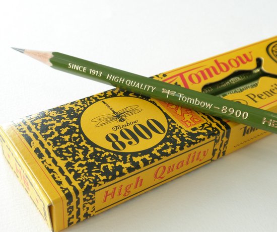 Tombow potlood HB met rubber van Tombow