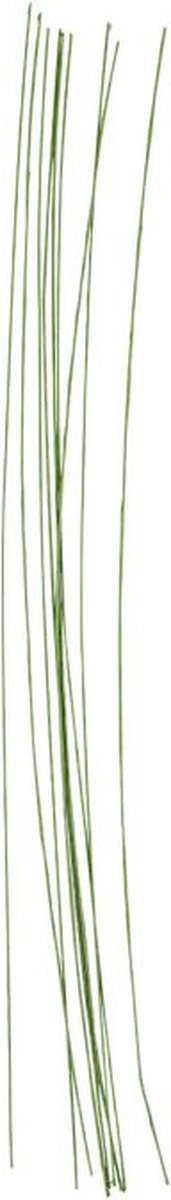 Bloemsteeldraad Groen 0,6 mm, 20st.