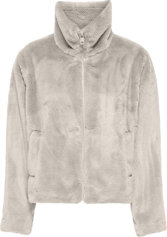 ONLY ONLDANA LIFE CC OTW - Bodywarmer - silver mink/zandkleur