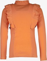 Chemise fille TwoDay à volants orange - Taille 170