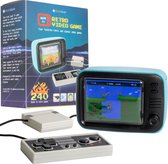 Silvergear Mini Spelcomputer met Spelletjes - TV met Retro Arcade Video Games - 240 Spellen - Blauw