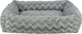 Trixie vital lit pour chien loki soft edition polyester recyclé gris 50x35 cm