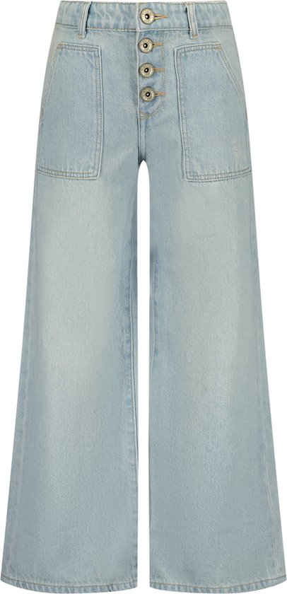 Vingino Jeans Cassie Pocket Meisjes Jeans - Light Vintage