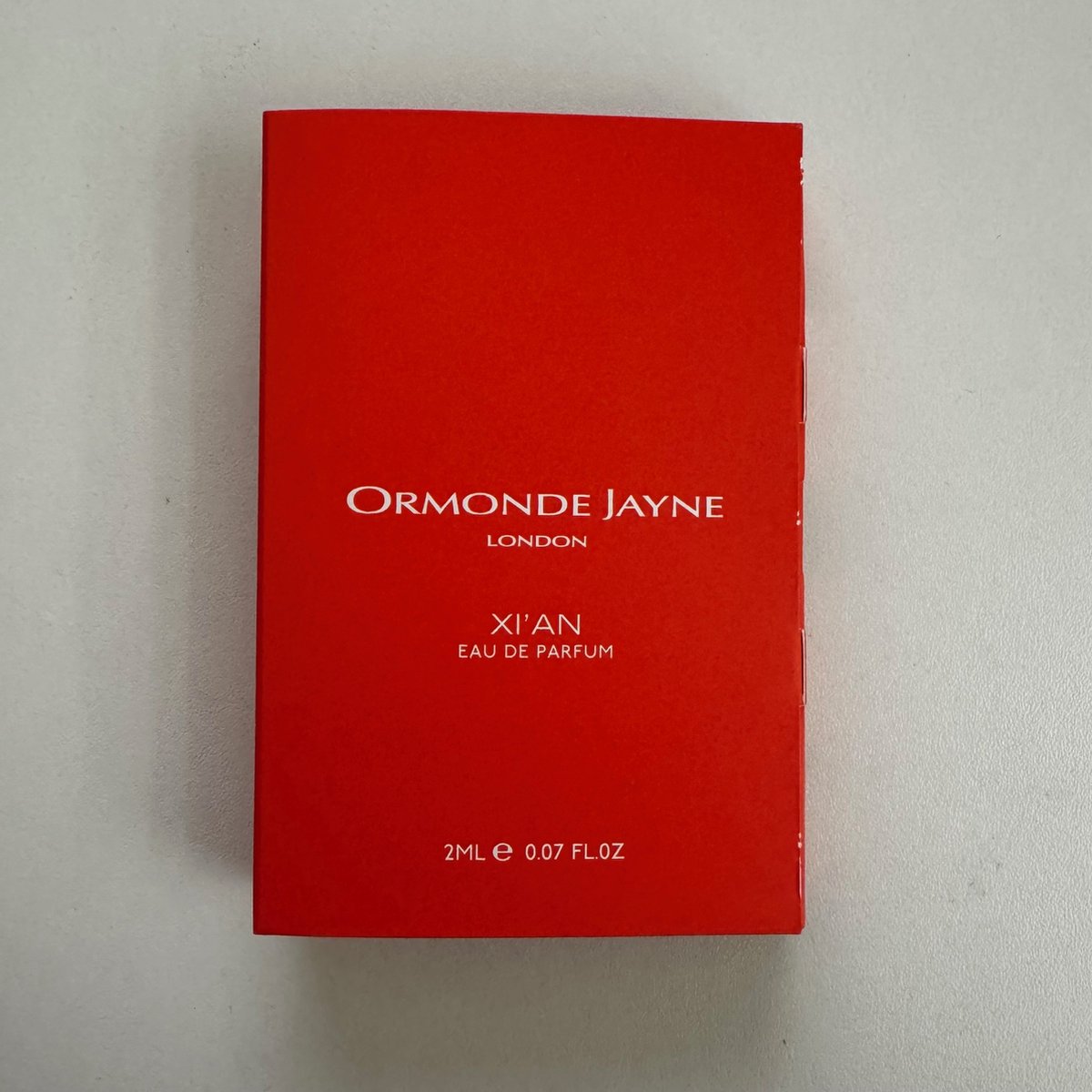 Ormonde Jayne - XI'AN - 2ml EDP Original Sample