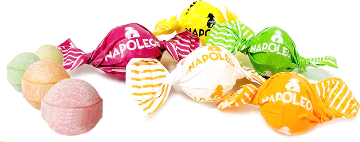 Napoleon - Fruitmix Kogels - 2x1 Kilo - Snoep - Hard Snoep