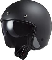 LS2 OF601 BOB II SOLID MATT BLACK-06 2XL - Maat 2XL - Helm