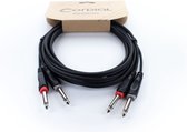 Cordial EU 6 PP Audiokabel 6 m - Audio kabel