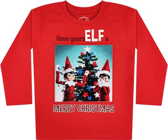 Kerst T-shirt Have Yourself A Merry Christmas - Meisjes
