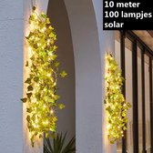 Guirlande lumineuse feuille d'érable bicolore - solaire - 10 mètres 100 lumières