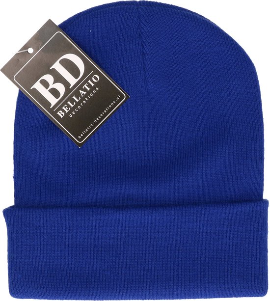 Bellatio Decorations Chapeau de patron adultes - bleu - boss/baas - bonnet - taille unique - unisexe