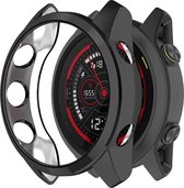 Strap-it TPU case - bescherm hoesje geschikt voor Garmin Forerunner 745 - zwart