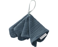 Cottonbaby speendoekje - Cottonsoft - denimblauw