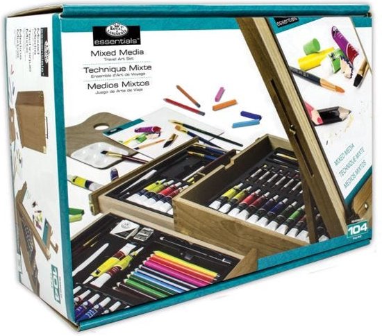 Art set with easel online