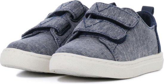 Toms Klittenbandschoenen - Tiny lenny - Blauw - Maat 24 | bol.com