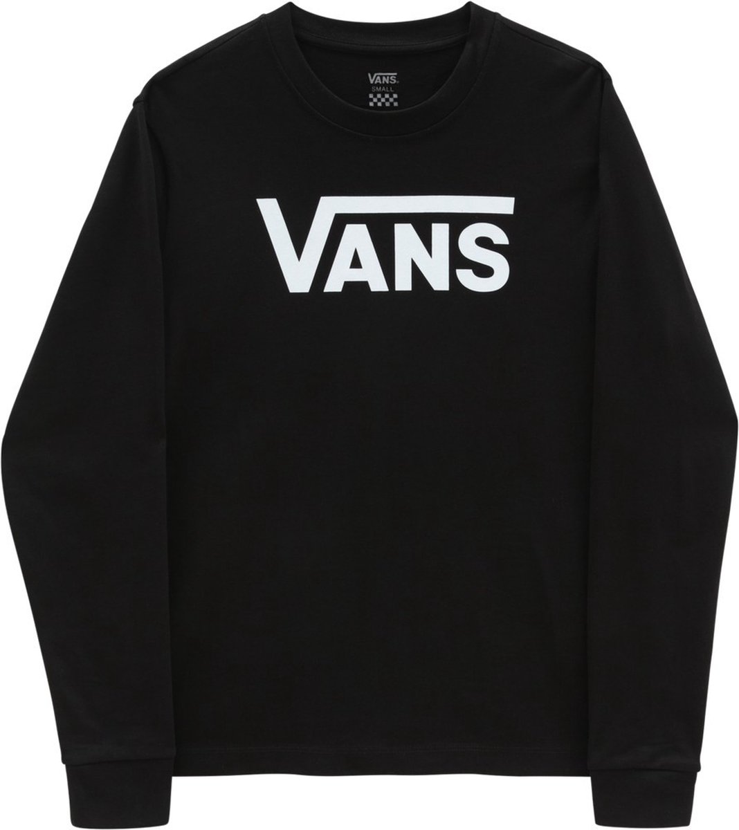 Vans Damen Shirt Wm Flying V Classic Ls Bff -S Zwart