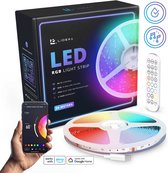 Lideka® LED Strip 20 meter (2x10) RGB - Creëer een unieke sfeer in huis met kristalheldere verlichting en 16 miljoen kleuren - Moederdag cadeautje