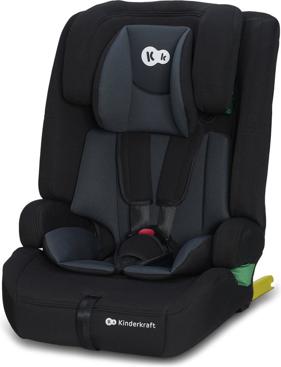 Kinderkraft SAFETY FIX2 I-SIZE Autostoel – 76-150 cm – Groep 1/2/3 – Tot 12 Jaar – Zwart