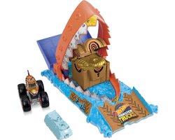 foto van Hot Wheels Monster Trucks - Arena Smashers Schathappers uitdaging - Speelset
