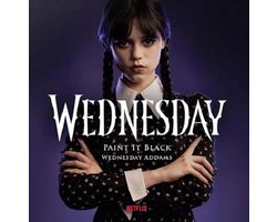 Wednesday Addams & Danny Elfman - Paint It Black: Wednesday Theme Song (7" Vinyl Single)