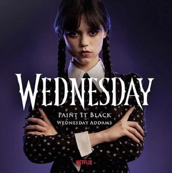Wednesday Addams & Danny Elfman Paint It Black Wednesday Theme Song
