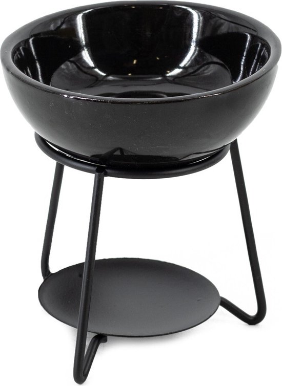Bol brûle parfum céramique noir