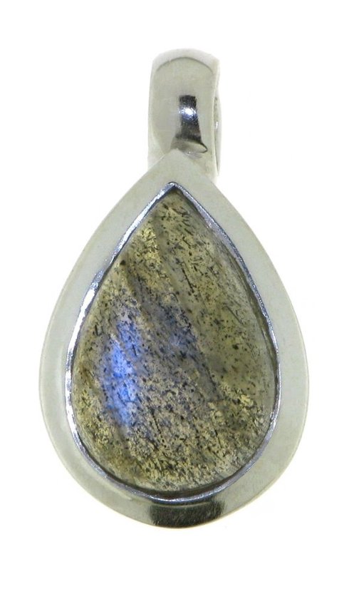 Silvergems Pendentif en argent avec pierre précieuse Labradorite