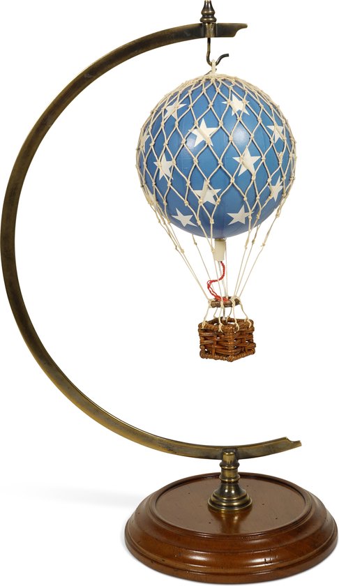 Authentic Models - Luchtballon standaard - Luchtballon - Floating Tthe Skies - Messing