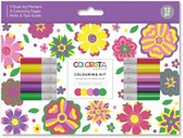 Colorista - Colouring Kit - Feelgood Florals 12 st