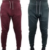 Hitman - 2-Pack - Pantalons de survêtement pour hommes - Pantalons de sports - 1 x rouge et 1 x vert - Taille S