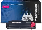PrintAbout huismerk Toner TK-5280M Magenta geschikt voor Kyocera
