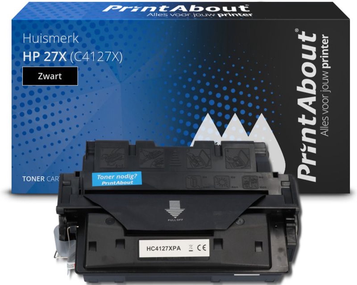 PrintAbout HP 27X (C4127X) toner zwart