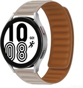 By Qubix 22mm - Siliconen Loop bandje - Khaki - Huawei Watch GT 2 - GT 3 - GT 4 (46mm) - Huawei Watch GT 2 Pro - GT 3 Pro (46mm)