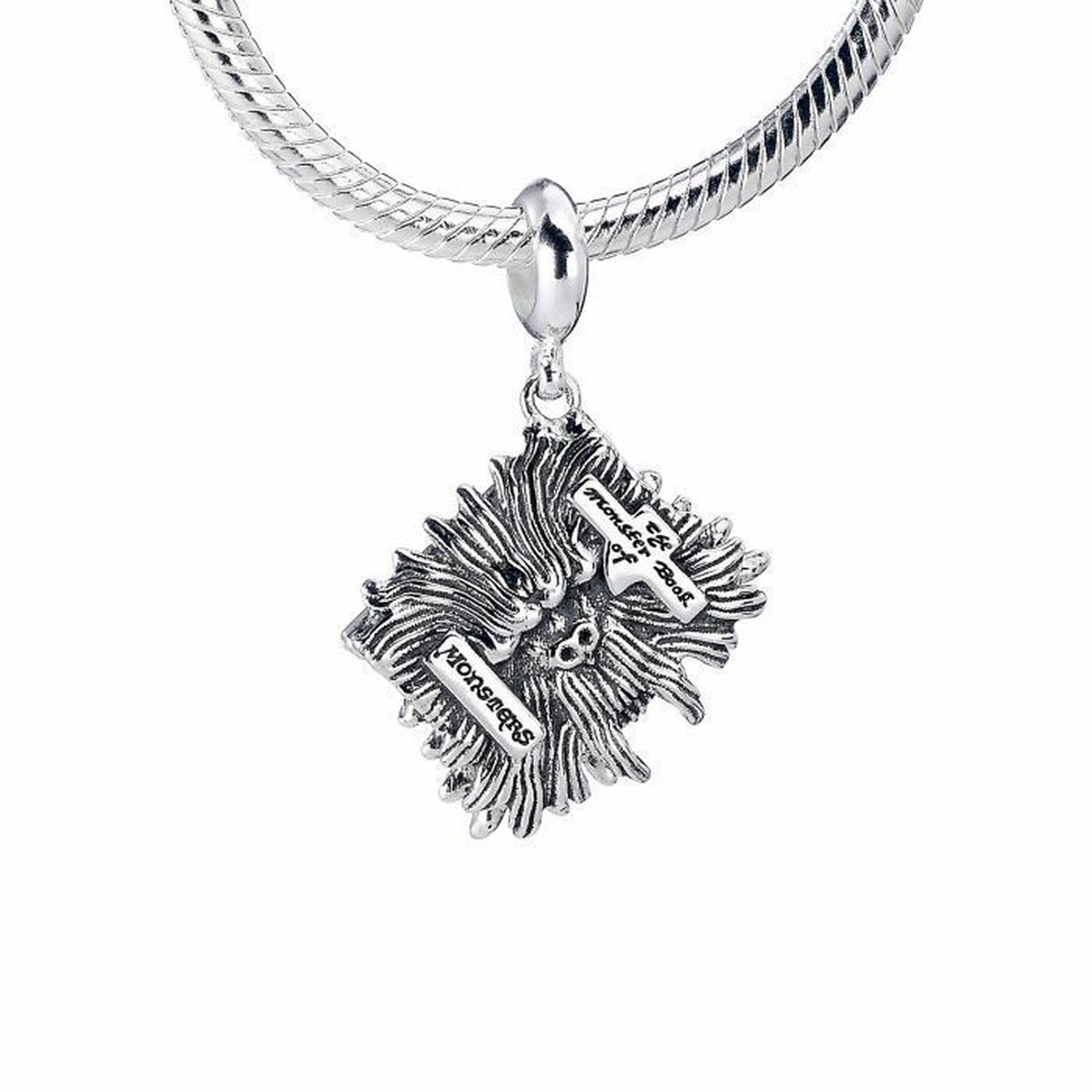 Harry Potter - Sterling Silver monster Book Slider Charm