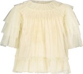 Le Chic C312-5102 Meisjes blouse - Pearled Ivory - Maat 110