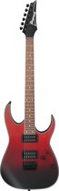 Ibanez Standard RG421EX-TCM Transparent Crimson Fade Matte - Elektrische gitaar