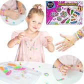 Woopie Sieraden Maken voor Meisjes Kit - Sieradenpakket - Armbanden - Oorbellen - Ringen