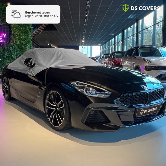 Foto: Roof dakhoes voor auto s van ds covers outdoor cabrio coup sedan fit bescherming tegen regen vorst stof en uv krasvrije binnenzijde incl opbergzak maat l