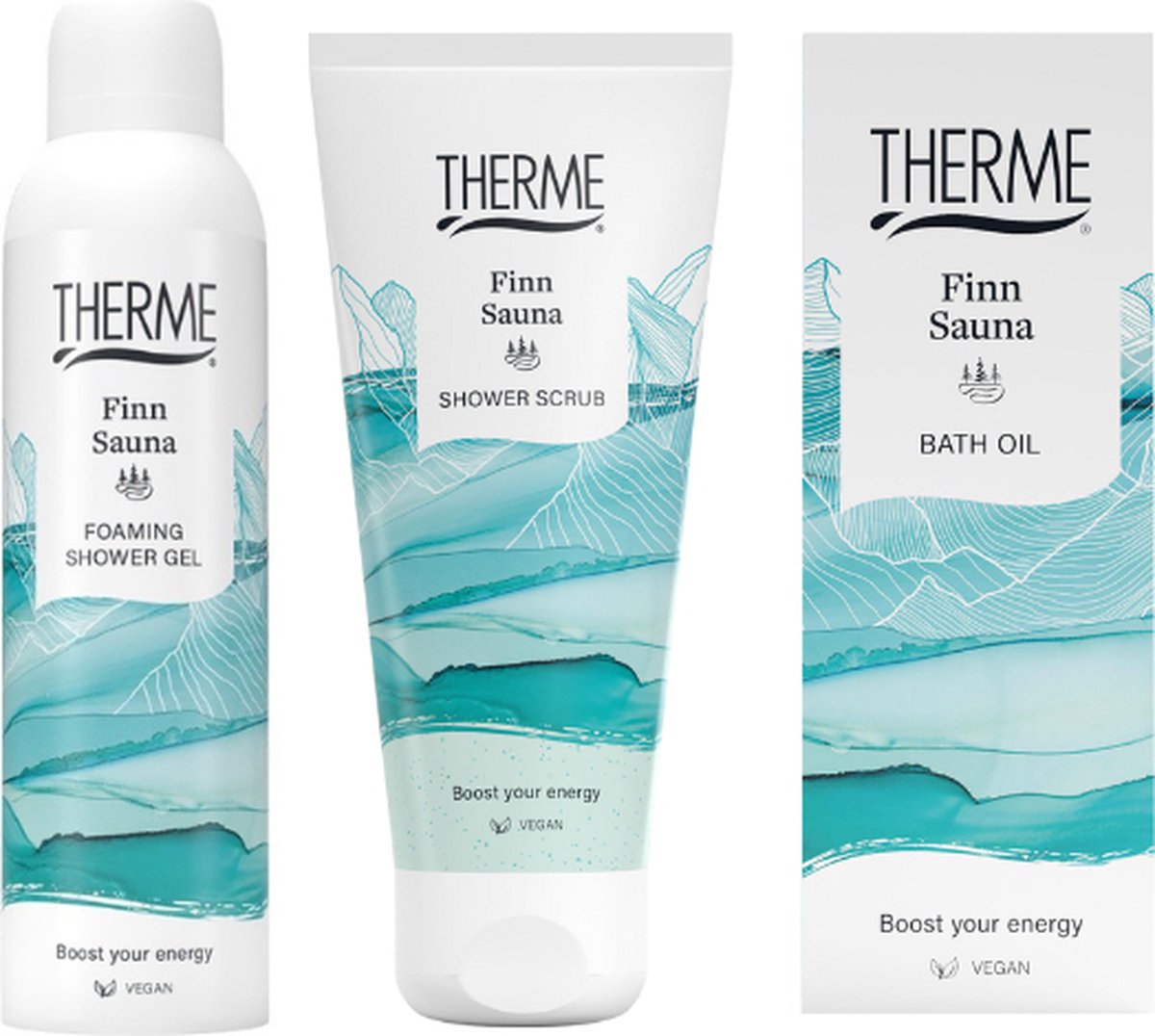 Goedkoopste Therme Cadeauset Finn Sauna Fresh Bad & Douche