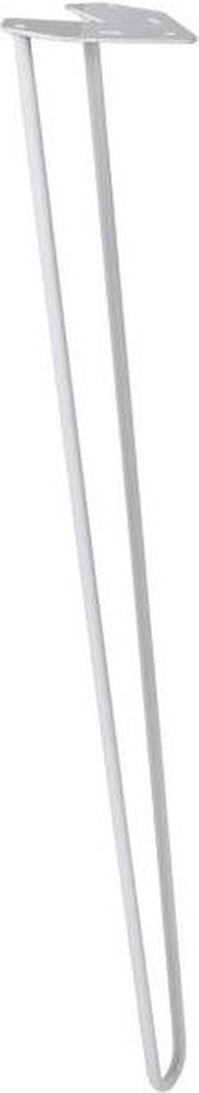 Wovar Tafelpoot Wit Staal Industrieel | 72 cm | Per Stuk | Tafelpoten wit
