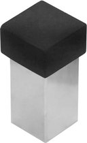 Lavuzo Deurstopper RVS vloer of wand montage 56 mm | Per Stuk | Deurbuffer | Deurstopper binnen | Deurstoppers