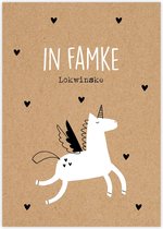 Give X Fries Ansichtkaart In Famke Lokwinske