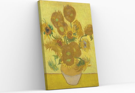 Schilderen op nummer – Zonnebloemen - Van Gogh - Schilderen op nummer volwassenen - schilderen op nummer volwassen - Yuko ®